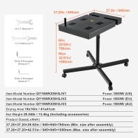 SucceBuy Secador Flash para Serigrafía, Máquina de Curado de Camisetas de Alta Potencia, Soporte Ajustable - details 0