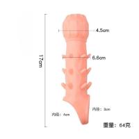 Leten Condón Extensor Reutilizable para Retrasar la Eyaculación, Sexual, Duro, Rugoso, Gran Placer, para Hombres, Juguetes Sexuales - details 14
