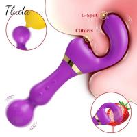 Leten 3 en 1 AV varita vibrador vaginal clítoris punto G estimulador de pezones masturbador femenino productos para adultos juguete sexual para - details 0