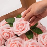 Rose Artificial Flowers 25/50pcs Foam Fake Roses Wedding Bouquets Centerpieces Mothers Day Valentines Gifts Party Decoration - details 4