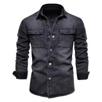 Chaqueta vaquera para hombre, Top desgastado informal, a la moda, primavera y otoño, novedad de 2024 - details 4