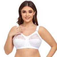 Sujetador de encaje Sexy para mujer, minimizador de realce de figura completa, sujetador de pecho grande inalámbrico de talla grande 36 38 40 42 44 46 48 50 B C D E - details 9