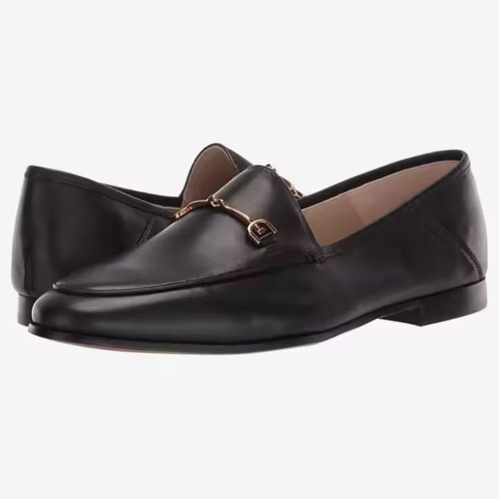 Zapatos de cuero de moda para mujer de nuevo diseño, zapatos casuales de lujo de alta gama - 1