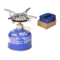 Estufa para acampar al aire libre, mini con bolsa de advertencia, estufa de gas portátil para senderismo, montañismo y pesca - details 8