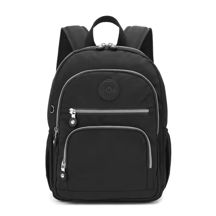 Mochila de nailon de alta calidad para ordenador portátil, Bolsa Escolar ligera, resistente al agua, 8715 - 1