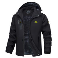 MAGCOMSEN Winter Men's Thicken Fleece Parkas Warm Waterproof Ski Snow Coat Windproof Multi-Pockets Jacket - details 20