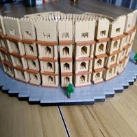 Micro Mini bloques de construcción para niños y adultos, conjunto de juguetes, arco, Triomphe, louval - details 4