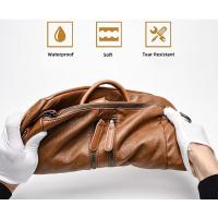 Mochilas antirobo para Mujer, mochilas escolares marrones para estudiantes, mochilas de viaje Grande de cuero para portáthil vintage impermeable para adolescentes - details 7