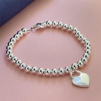 Pulsera de Plata Esterlina 925 con Cuentas de Buda Encanto de Tarjeta de Corazón Moda para Mujeres - details 4