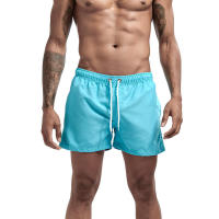 Verano 2024, pantalones cortos de playa con forro de malla, pantalones cortos deportivos para nadar, trajes de baño estilo hombre. - details 2