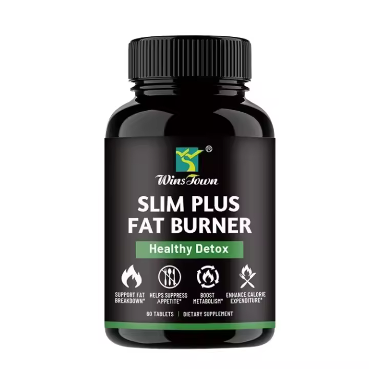 Slim Plus Fat Burner Tableta de desintoxicación saludable Pastillas adelgazantes - 1