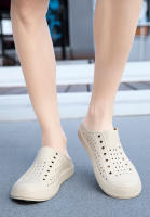 Sandalias para Mujer con Agujeros Estilo Coreano Transpirable Ideal para Ocio al Aire Libre, Playa, Paseo, Zapatillas Frescas, Suela Gruesa, Suela Suave - details 6