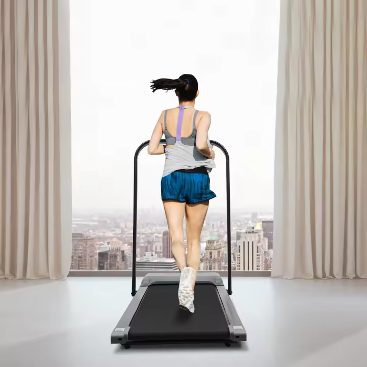 Cinta de correr plegable 2 en 1, 3,0 HP, para debajo del escritorio, con Control remoto y Pantalla LED, para caminar y trotar en casa - 1
