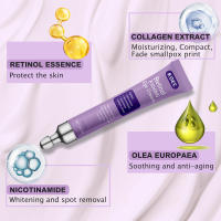 Crema de Ojos de Retinol Colágeno Anti-envejecimiento Firmadora para Ojeras y Bolsas - details 2