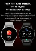 HK85-reloj inteligente para hombre y mujer, accesorio de pulsera resistente al agua IP67 con control del ritmo cardíaco, Pantalla AMOLED 1,43, seguimiento de actividad deportiva - details 15