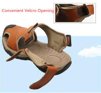 Sandalias de cuero para hombre, zapatos informales, ligeros y cómodos, de talla grande 38-48 - details 6