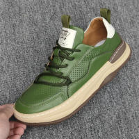 Primavera zapatos de los hombres de verano nuevo hueco transpirable agujero zapatos versátil ligero de moda de los hombres deportes y sandalias de ocio - details 7