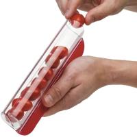 Nuevo cortador de uvas de plástico, rebanador rojo y verde, separador de verduras multifuncional, rebanador Manual de ensalada, utensilio de cocina - details 9