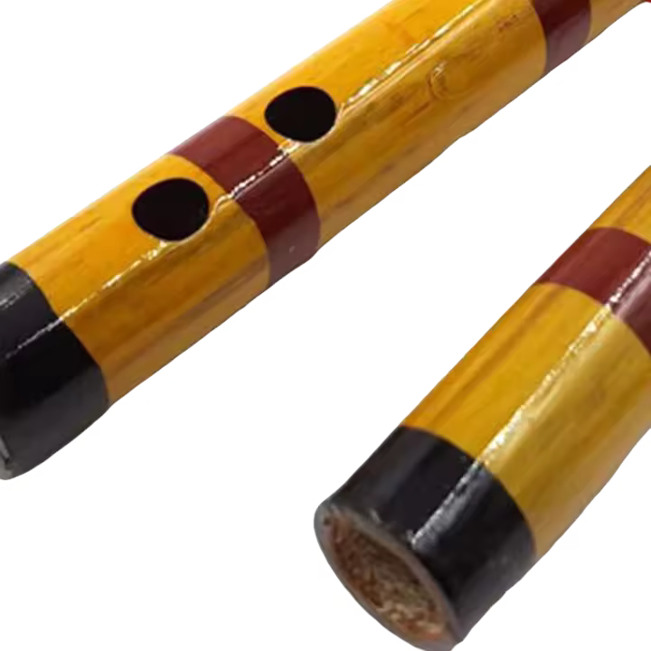 Flauta de bambú de madera hecha a mano para niños y adultos, d-key, Dizi, amarga, rendimiento - 1