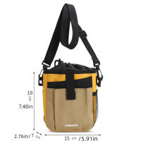 Bolsa de hombro de entrenamiento para mascotas de gran capacidad con correa, bolsillo portátil para aperitivos para perros, bolsa de almacenamiento para alimentación, bolsa para excrementos de mascotas, viaje - details 0