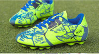 Zapatos De Fútbol Ultraligeros Para Hombres Botas De Futsal Tejidas Volando Antideslizantes Transpirables Para Niños - details 9