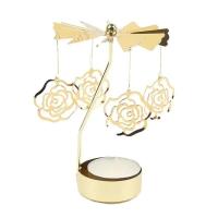 Velas Giratatorias de Metal en Formas de Copo de Nieve y Ángel Portavelas para Té Romántico, Boda, Decoración del Hogar en Navidad - details 35