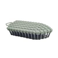 Cepillo de fregado flexible colorido, limpiador de fregadero de silicona sostenible, lavadora de cocina de plástico de mano - details 5