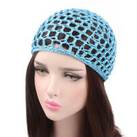 Gorros de Noche de Malla Transpirable Largos de Estilo Candy Color para Mujeres Bandana de Moda - details 1