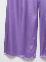 Mono de Verano para Mujer OUWU Elegante sin Mangas con Cuello Halter de Seda y Satén - details 6