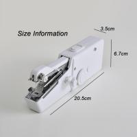 Mini Máquina de Coser Portátil Asistente de Bordado Eléctrico Sin Cable para Reparaciones Rápidas DIY Ropa - details 7
