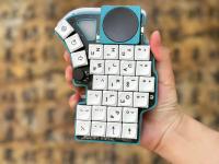 Kit De Teclado Dividido Dilema Max Pers. Cableado, Modo Único, Perilla Hot-swap, Mecánico Con Touchpad Para Ratón Simulado Y Interruptores Vial MX. Combina versatilidad, intercambiable, perilla de control y panel táctil, ideal para entusiastas y usuarios - details 14