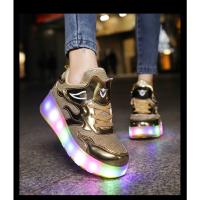 Zapatos de Ruedas Baozou Modelos Sencillos y Dobles Automáticos LED de Luz - details 46