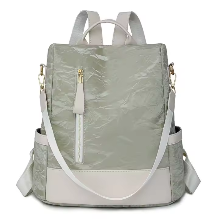 Mochila 2025 Nueva Mochila De Viaje De Gran Capacidad De Moda De Cuero Suave Para Mujer - 1