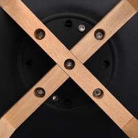 4 Sillas Comedor Nórdicas, Sillas de Cocina Nórdicas con Patas de Madera Maciza de Haya y Asiento Acolchado y Tapizado - details 17