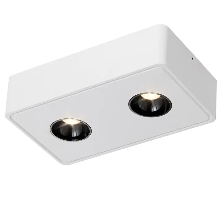 CBJKTX 2 Ekig Blanco Cálido 11W Focos de Techo Pequeños Montados en Superficie para Cocina Pasillo Dormitorio Comedor - 1