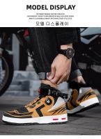 Botas de Moto Transpirables para Hombres y Mujeres Zapatos de Motociclista Informales - details 10