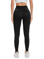 Leggings Deportivos de Hilo Sin Costuras de Alta Cintura Pantalones de Yoga para Mujeres con Bolsillo - details 1