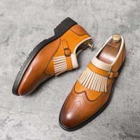 Zapatos de vestir para hombre, diseño italiano de moda de Cow Ford, zapatos de cuero nuevos 2022 - details 14