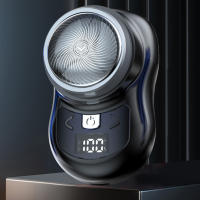 Afeitadora eléctrica portátil para el hogar, con pantalla Digital miniafeitadora recargable por USB, tamaño de bolsillo, elimina el vello - details 1