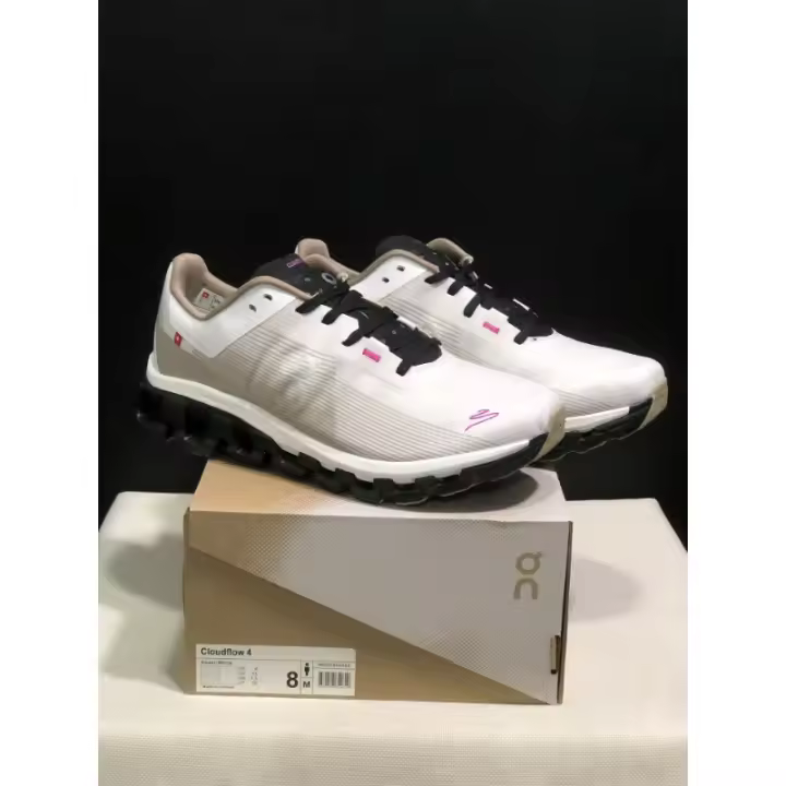 En amortiguador hombres y mujeres ligeros y transpirables zapatillas resistentes zapatos de running. - 1