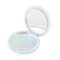Espejo de maquillaje de mano, Mini espejo de maquillaje redondo plegable de bolsillo portátil de doble cara para herramienta cosmética de belleza de viaje - details 7