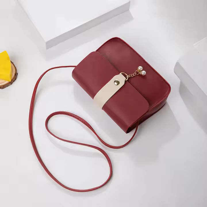 Monederos de cuero para mujer, cartera tipo sobre, bolsos cruzados pequeños para noche elegante - 1