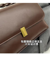 Bolso retro para las axilas bolso cuadrado pequeño simple nuevo bolso de hombro de moda para mujer bolso de mensajero versátil - details 14