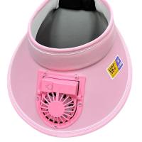Sombrero De Protección Solar De Moda Con Ventilador USB Para Hombres Y Mujeres Sombrilla De Verano Con Gran Alas Para Playa - details 3