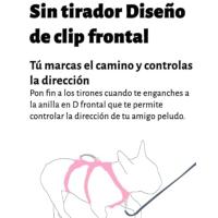 Huntboo Arneses para Perros a Prueba de Escape, Arnés para Perros Antideslizante a Prueba de Escape con Asa Acolchada, Chaleco Transpirable y Ajustable para Perros Grandes para Caminar, Entrenar y Correr - details 3