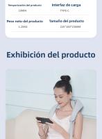Espina cervical Cuello Cuello Amasado de mano humana Mantón de masaje doméstico Masajeador de trapecio Protector de hombro y cuello - details 16