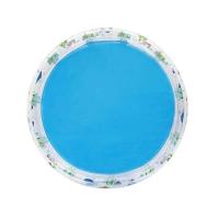 Tubo de Baño Móvil Circular de 152cm x 30cm Equipado con Anillos de Piscina Transparente - details 8
