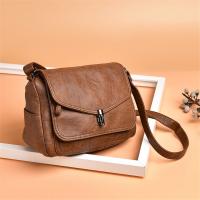 Bolsos de hombro de cuero suave Vintage para mujer, bolsos de lujo, paquete de diseñador, bolso cruzado pequeño, 2021 - details 29