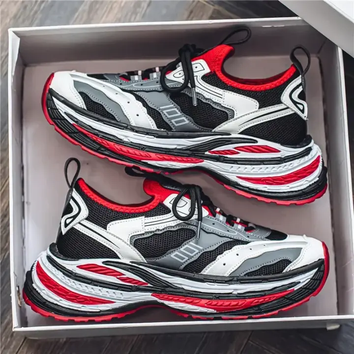 Zapatos de baloncesto de alta calidad, zapatillas de deporte para hombre, zapatos de cesta para niños, zapatos deportivos antideslizantes de alta calidad para exteriores, calzado deportivo para gimnasio para hombre - 1
