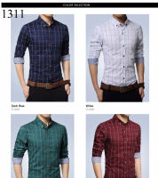 Nueva marca de moda Camisa de cuadros de algodón Camiseta slim fit para hombre camisa social para hombres de manga larga negocios camisas hombre m-5xl - details 1